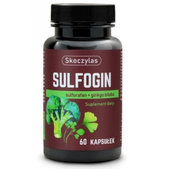 Sulfogin Sulforafan z Ginkgo Biloba 60 kaps Skoczylas